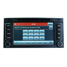 Navigation GPS pour Volkswagen Touareg / T5 Multivan Lecteur DVD pour voiture Hualingan